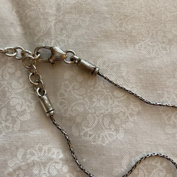 Brighton gold & silver Chinese PEACE charm necklace - Picture 6 of 6